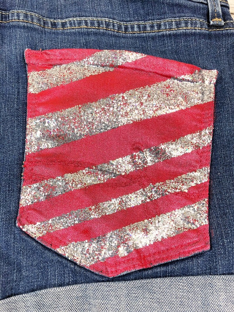 How To Diy American Flag Jean Shorts