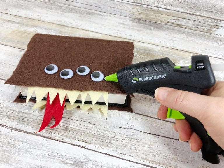 Harry Potter Monster Book of Monsters a DIY Tutorial Creatively Beth