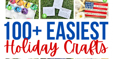 100 of the Easiest Holiday Crafts to Inspire Creativity All Year Creatively Beth #creativelybeth #theeasiestholidaycrafts #100holidaycrafts #craftsallyear #craftyearround