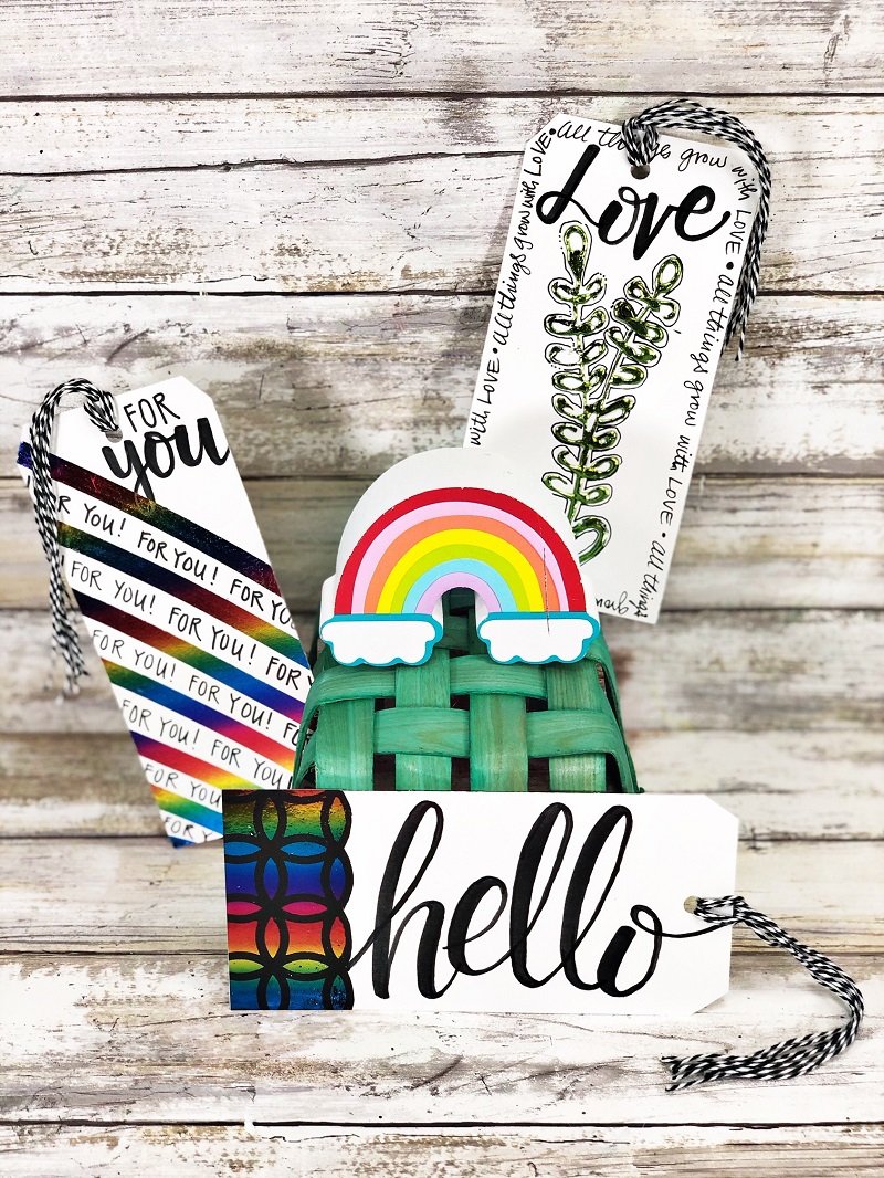 Facebook Live Craft-A-Thon Travel Edition Deco Foil Tags