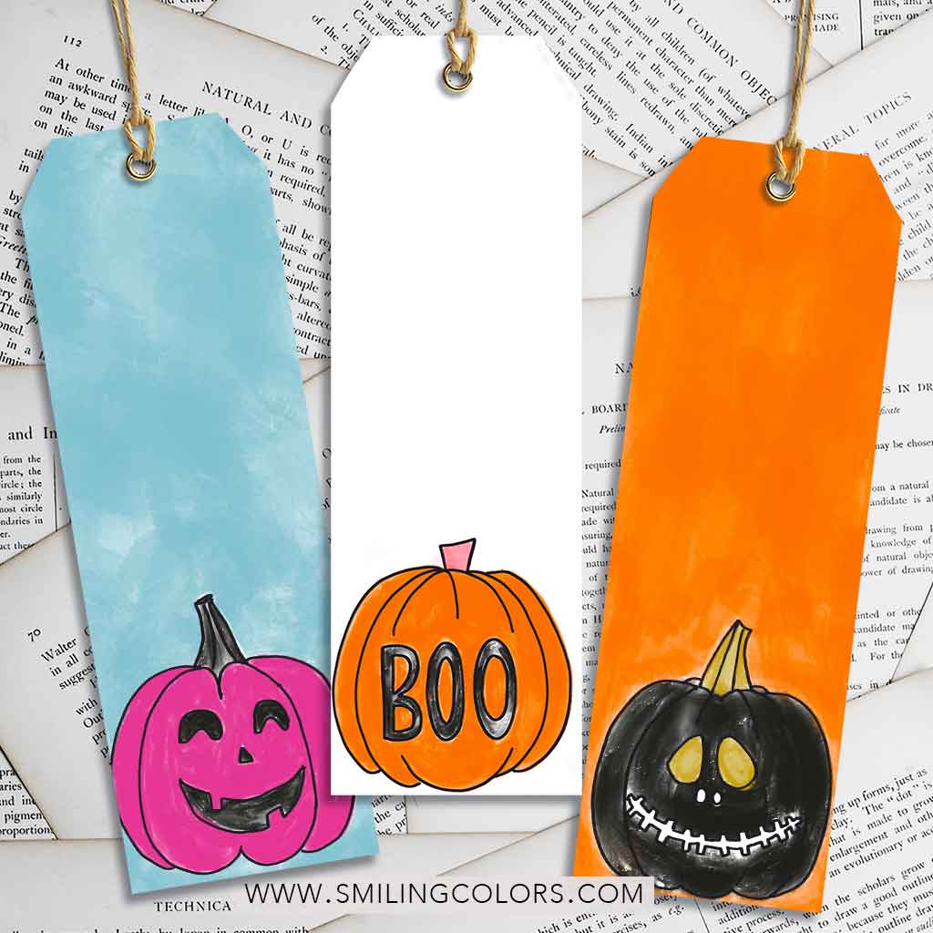 Teal Halloween Print Layered Faux Leather Cat Candy Corn Ghost Earrings