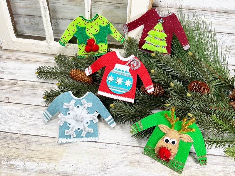 Creative christmas sweaters best sale